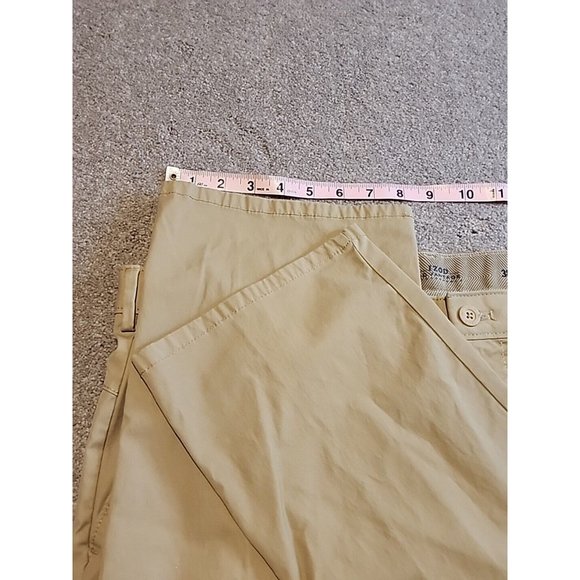 IZOD Advantage Sports Flex Performance Pants Mens 38x30 Straight Fit Khaki - Picture 14 of 14